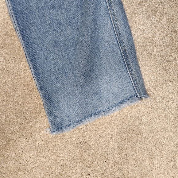 Women's Light Blue Straight Leg Jeans,  Size 8 Future Collective For Target - Picture 3 of 7